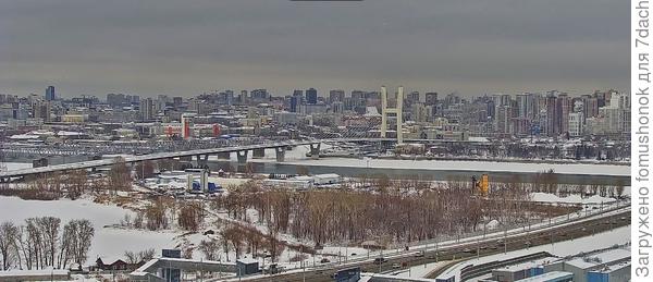 В Новосибирске сегодня днём минус 3, без осадков.