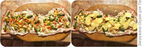 Сочный мясной рулет с овощами в рукаве. Пошаговый рецепт с фото () Сочный мясной рулет с овощами в рукаве. Пошаговый рецепт с фото