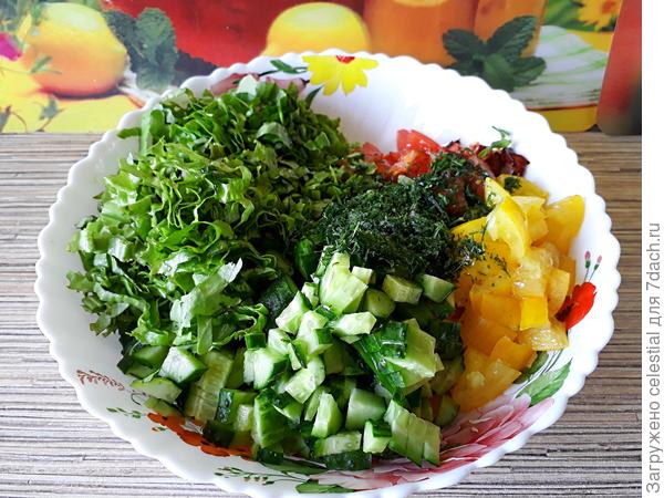 Салат «от Кураж» - пошаговый рецепт приготовления с фото () Салат «от Кураж» - пошаговый рецепт приготовления с фото