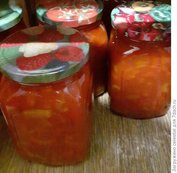 Лечо из перцев