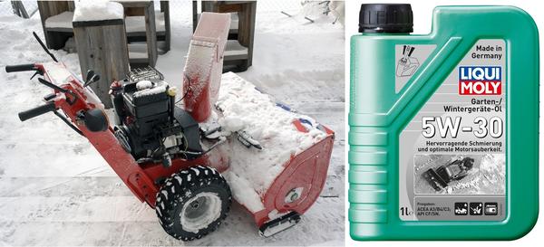 НС-синтетическое моторное масло для зимней садовой техники Garten-Wintergerate-Oil 5W-30