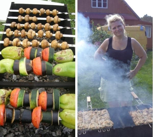 Перерывчик для приготовления вкусняшек. Аккумулятор в это время тоже подкрепиться успел