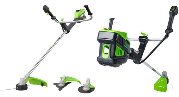 Аккумуляторному триммеру Greenworks TB201HK8 любая работа по плечу