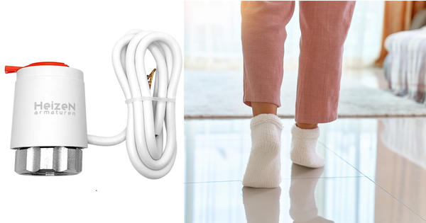 Для установки комфортной температуры в системе должен быть терморегулятор