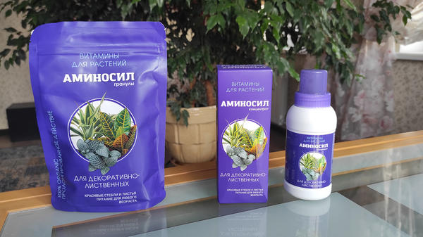 Комбинированное применение концентрата и гранул Аминосил дает мощный синергический эффект