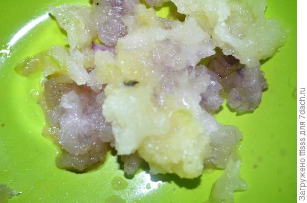 Лук на тёрке