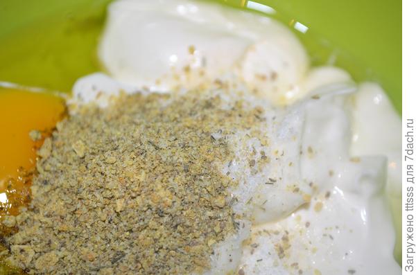 Специи добавляем в кляр