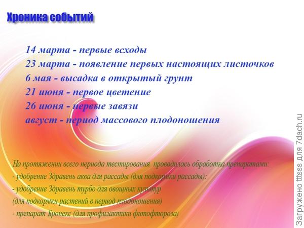 Хроника событий
