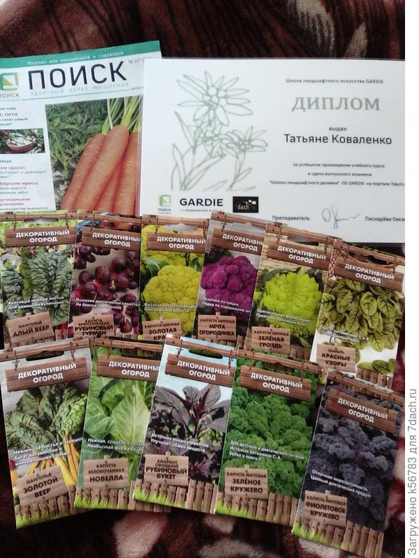 Диплом и подарок