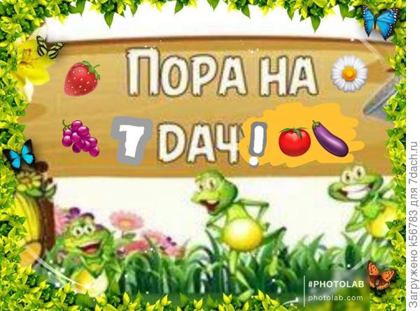 Кто фанат лопат и грядок,  Лишь на улице теплеет? Захватив ведро рассады,  К даче кто спешит скорее?   Семидачник - без сомненья!  Все мы здесь - одна семья!  Сайт поздравить с Днём рождения  Заходите все, Друзья!🥳