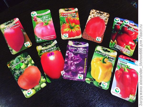 Семена от агрофирмы Сибирский Сад