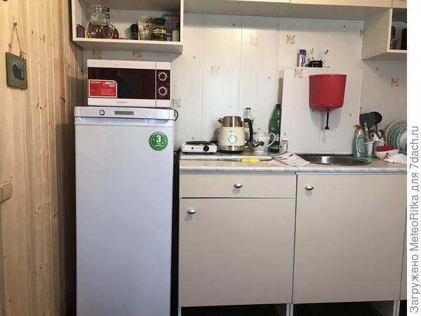 Кухня в бытовке
