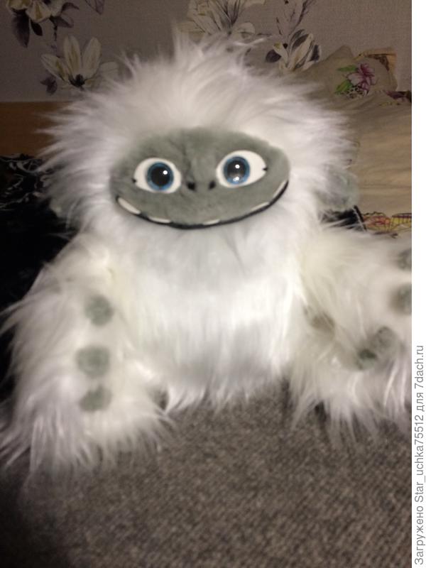 Почти йети "Эверест" из мультика для племяшки, ребёнку не могли купить, а ей на день рождения хотелось именно его.