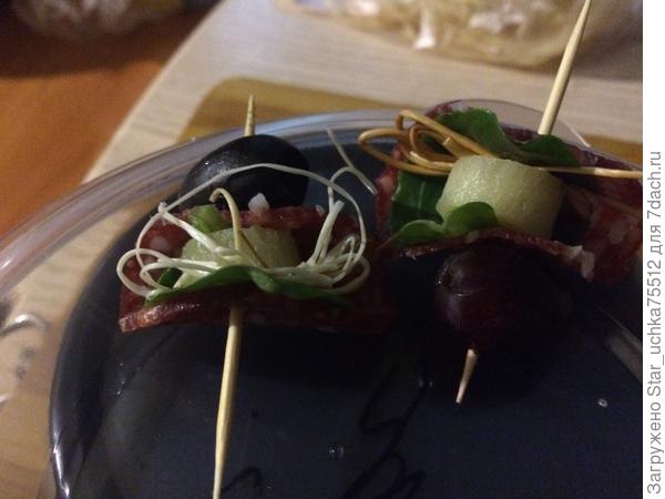 Не стандартные канапе.. люблю