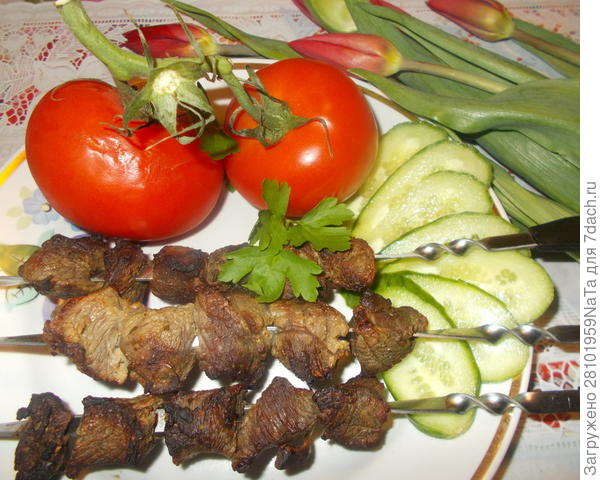 шашлык из баранины