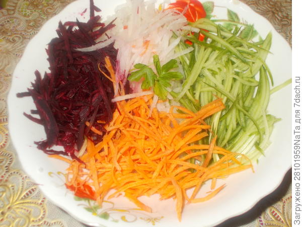 салат &amp;quot;4 овоща&amp;quot;