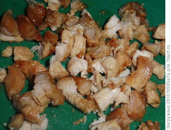 режем мясо индейки