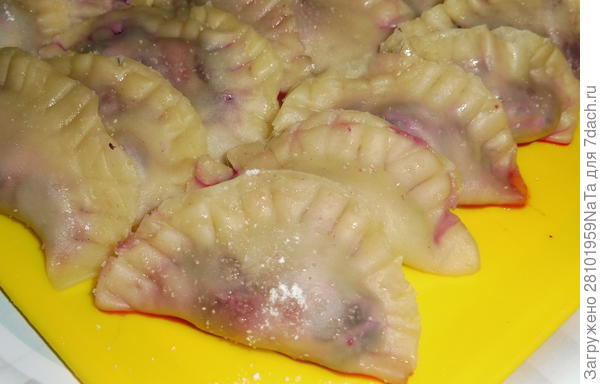 вареники с вишней