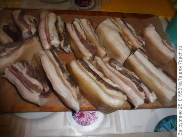 соленое сало 6 кг взял