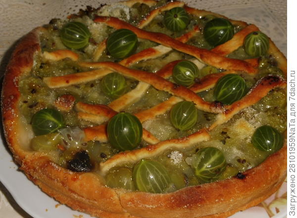 пирог с крыжовником