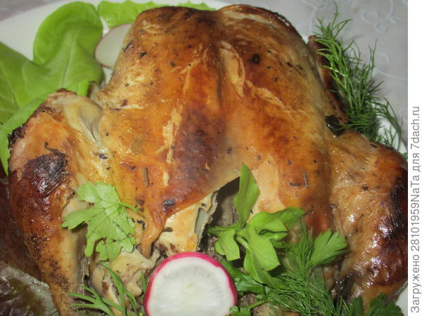 курица копченая