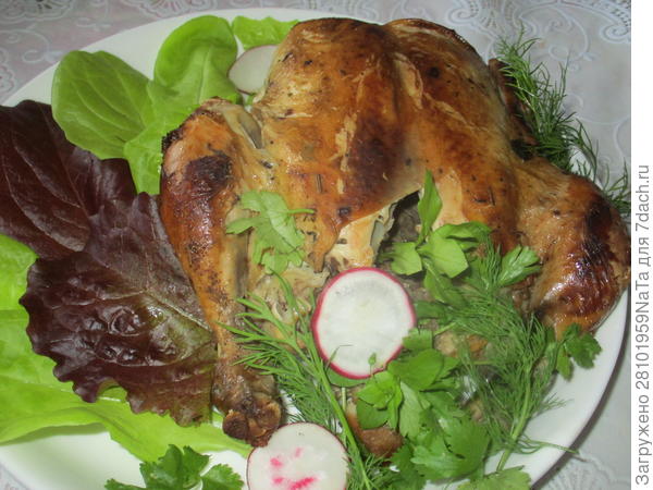 курица копченая