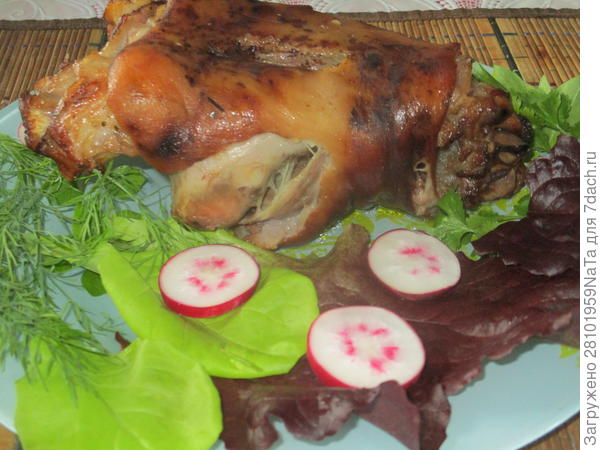 рулька копченая