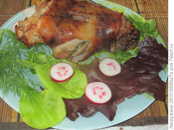 рулька копченая