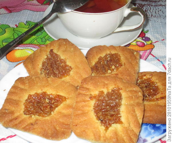 чай с печеньем