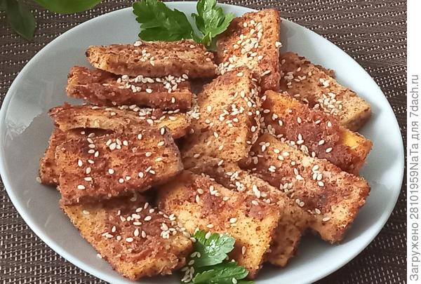 жареный сыр тофу