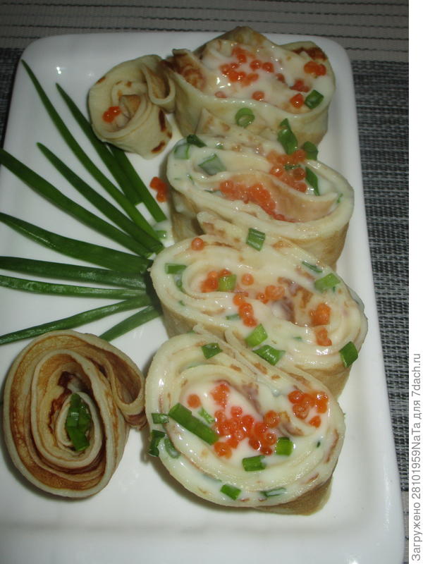 блины с начинкой