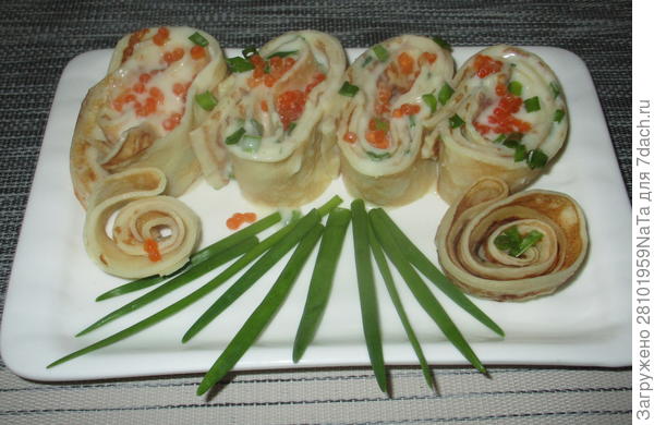 блины с начинкой