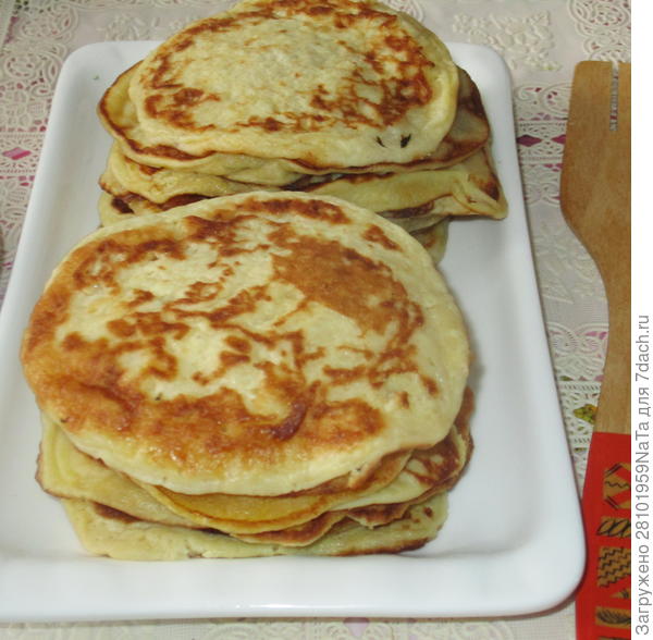 оладьи с манго