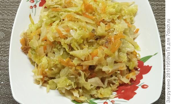 капуста жареная