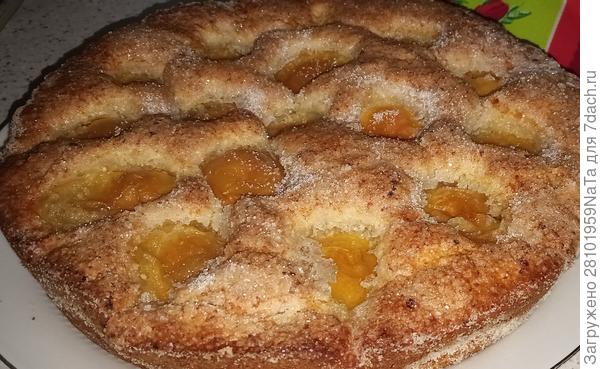 пирог с абрикосами