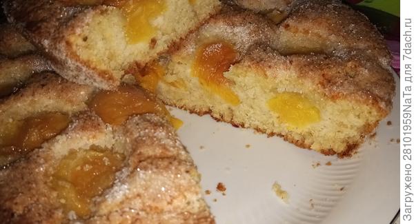 пирог с абрикосами