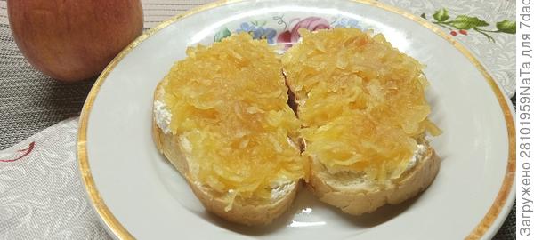 намазка с яблоками