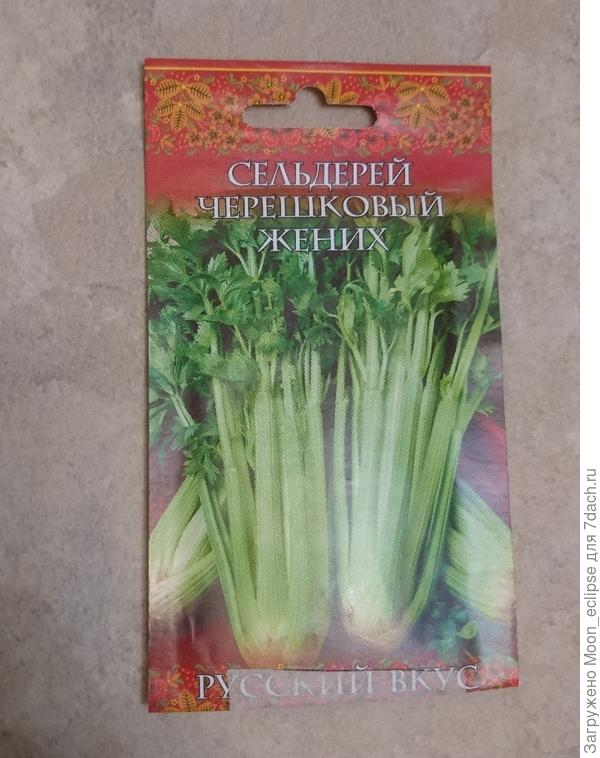 вот такой черешковый сельдерей буду выращивать в этом году