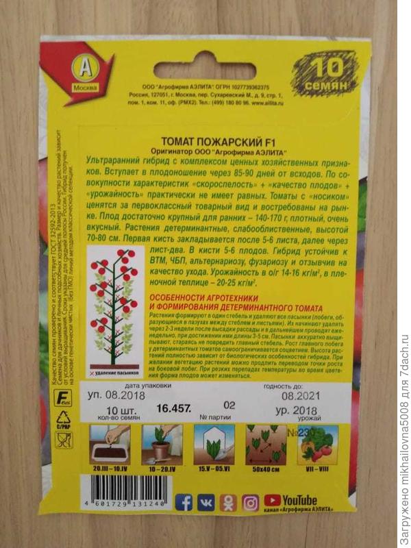 Описание сорта