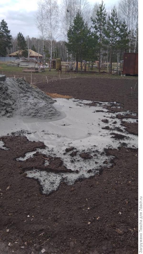 Выкопан колодец