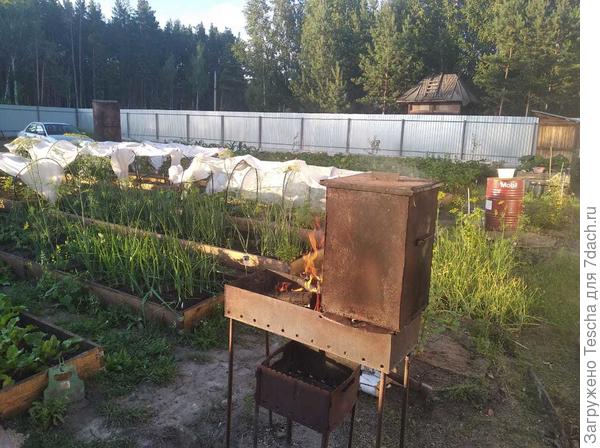 Самодельная коптильня