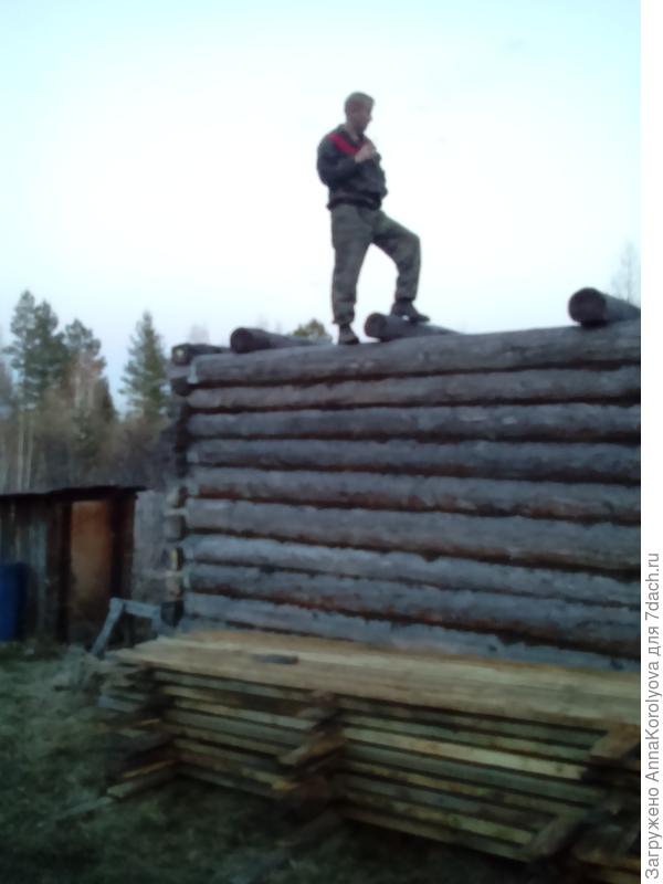 Сруб под баню