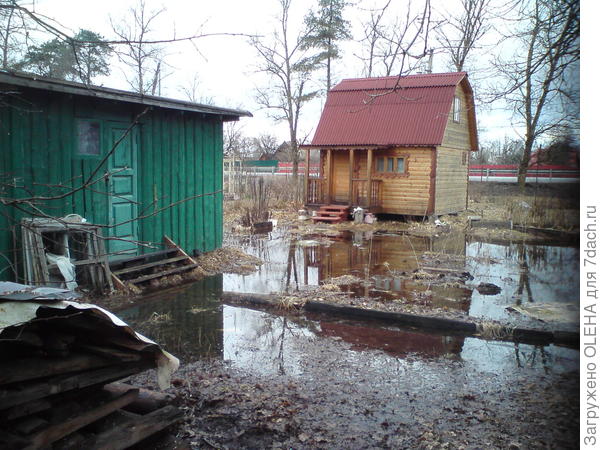 ВЕСНА ,ДАЧА С БАССЕЙНОМ ))))))))