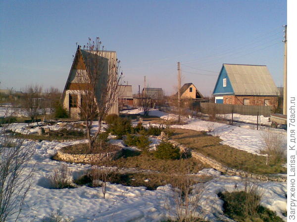 Вот этот же сад весной 2009г. Посмотрите как вырос! Разве можно сказать, что застывший?