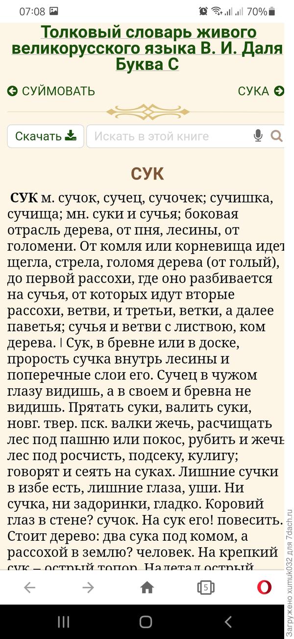 Сук по Далю