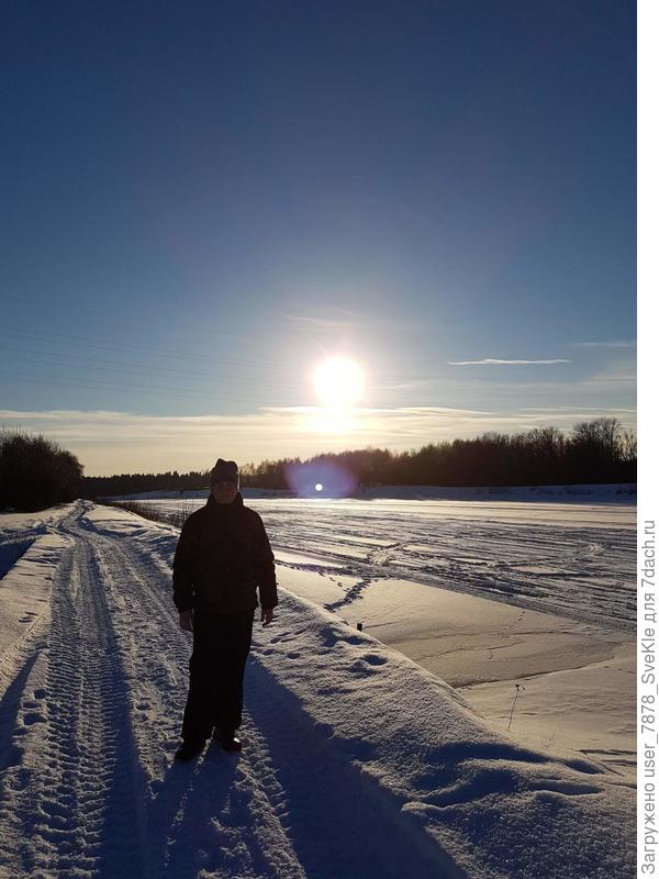 Зимой гуляли по каналу