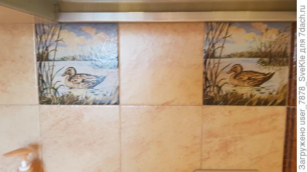 По &quot;фартуку&quot; плывут утки