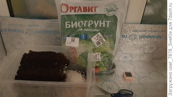 Когда брикет разбух, добавила чуток перлита, вермикулита и несколько совочков Биогрунта Оргавит для рассады с биогумусом