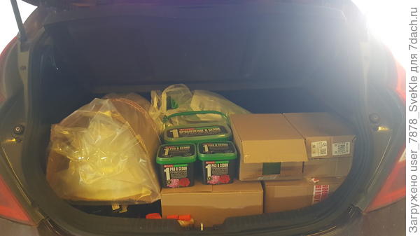 Багажник с сокровищами