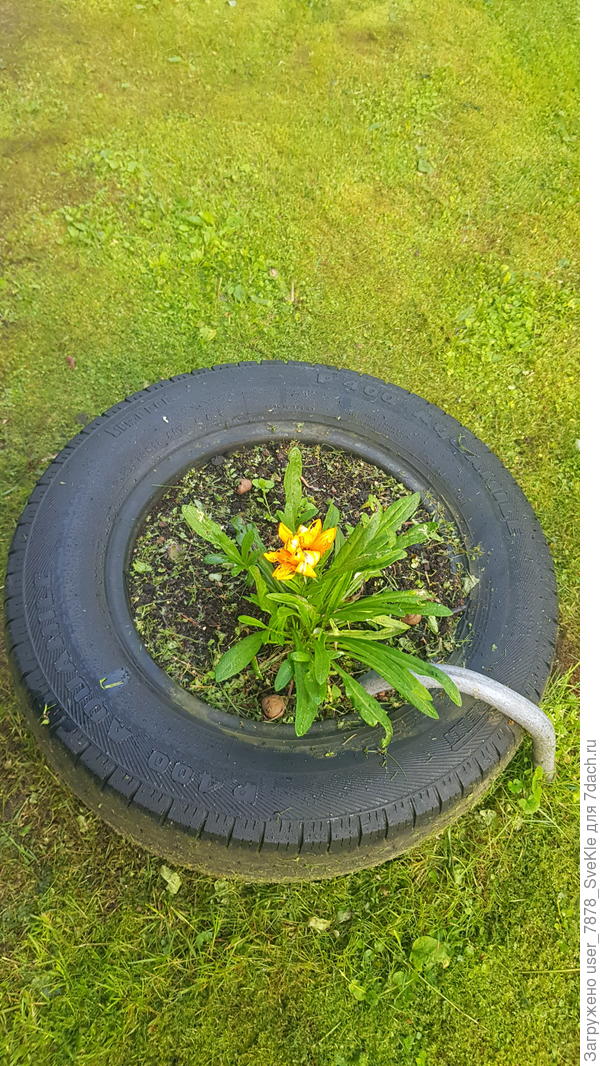 ...и обязательно нужно трубой зафиксировать, иначе снесут 😡